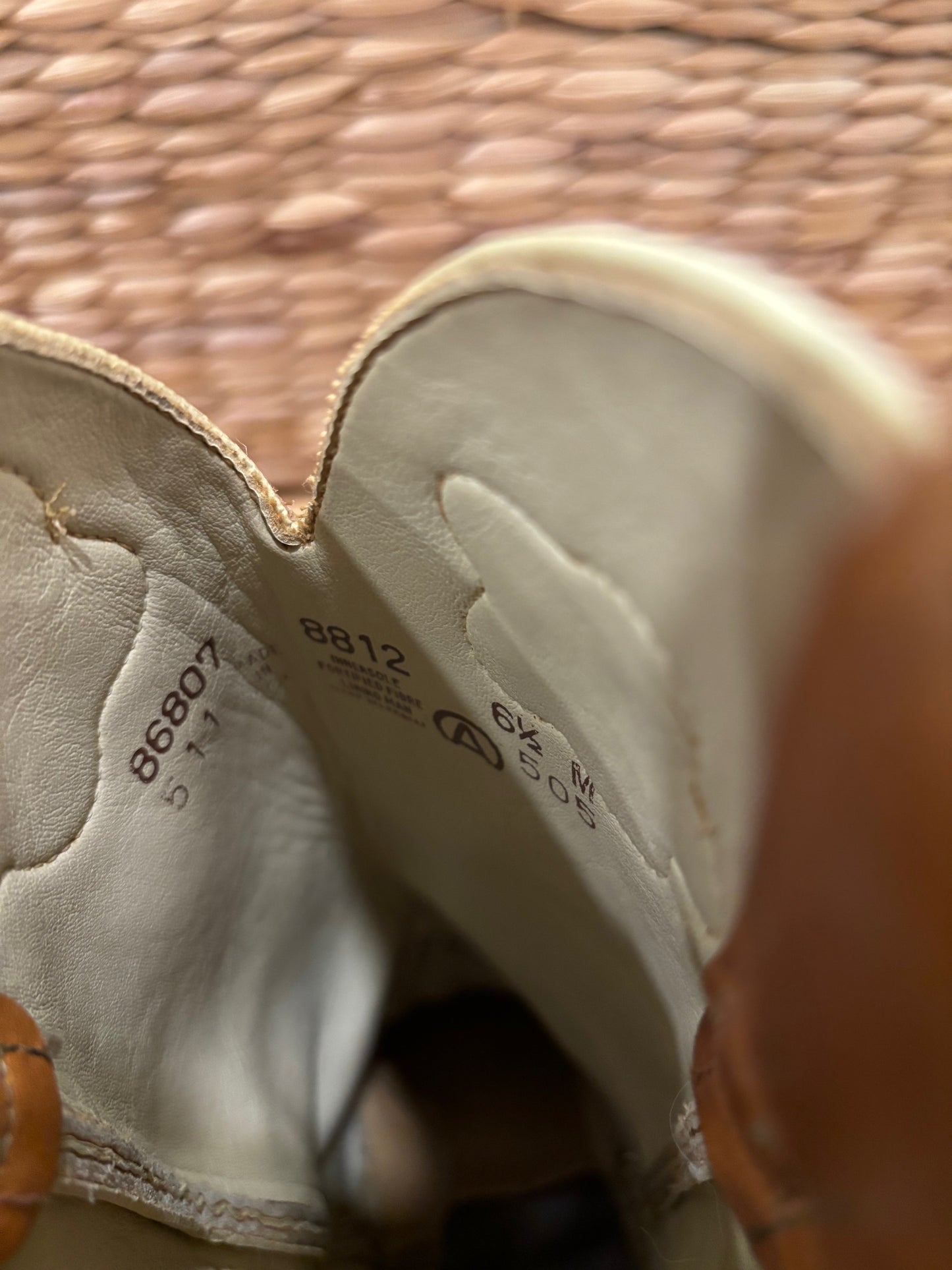 Vintage Acme Daisy Boots Size 6 1/2