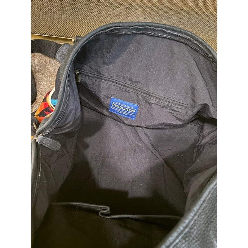 Vintage Pendleton Southwestern Blanket Wool Weekender Duffel Bag