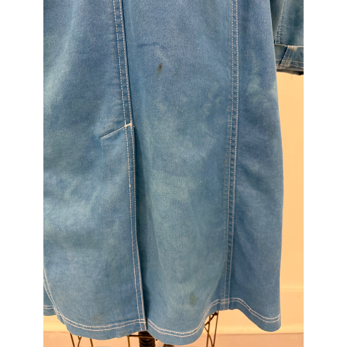 Classiques Entier Y2K Faded Denim Duster Coat - Large PTP 19"