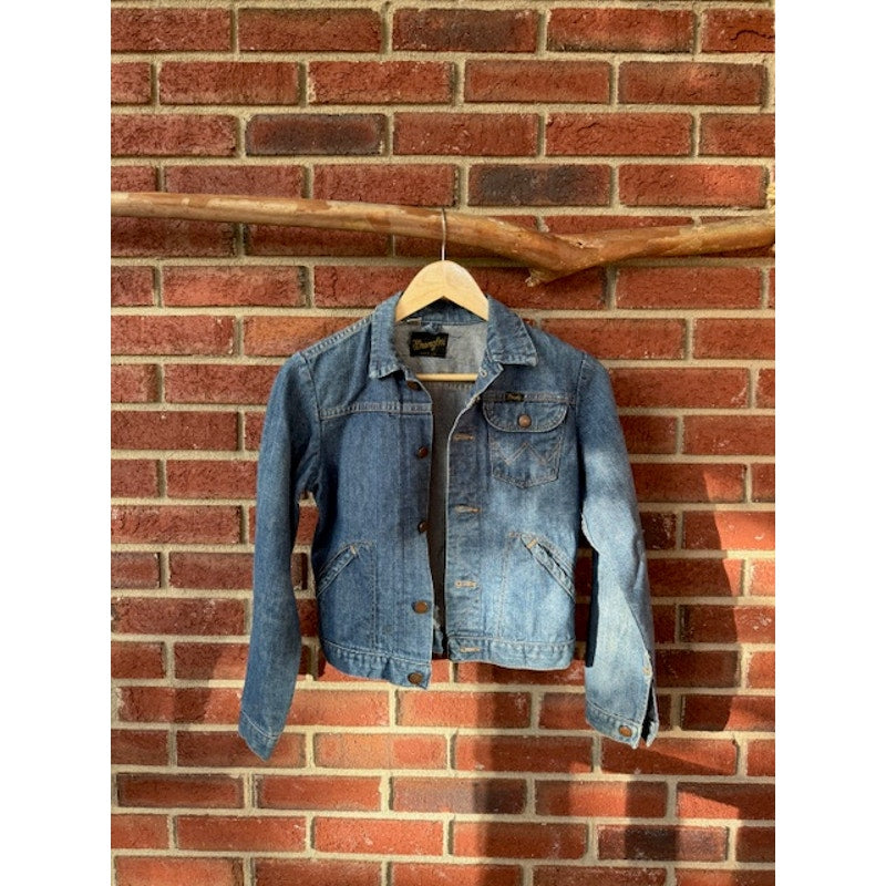 Vintage Wranglers Kids Jacket Size 14