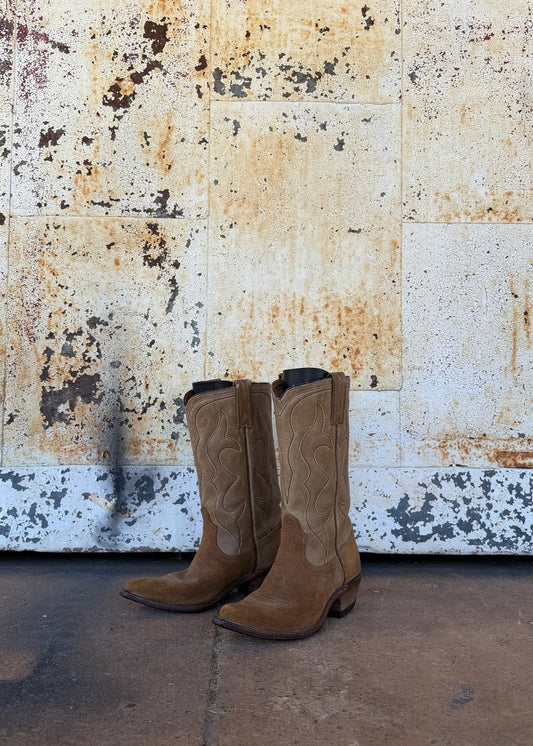 Vintage Acme Boots Size 4.5 - Tan Cognac