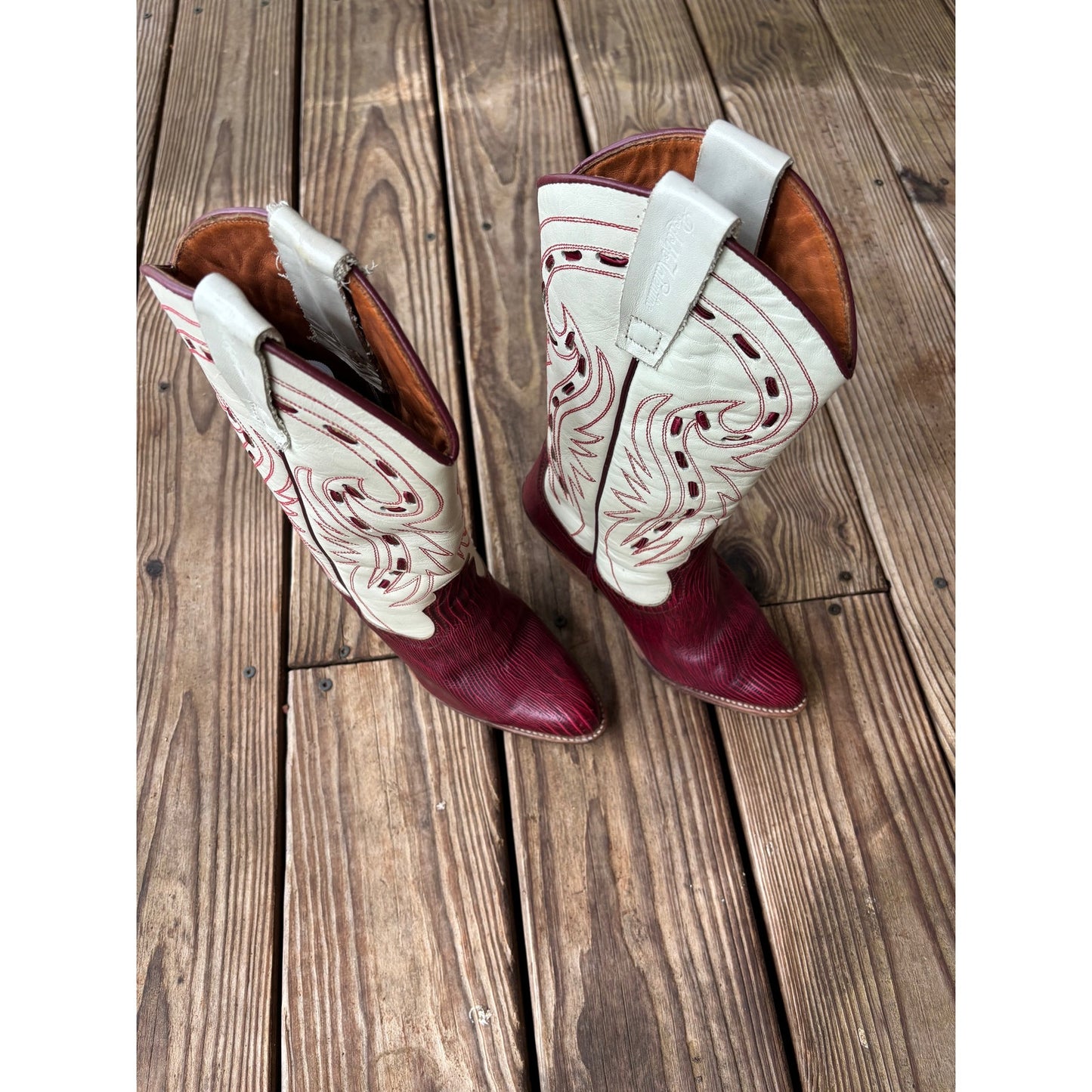 Vintage Rodolfo Valentino Cowboy Boots - 5.5