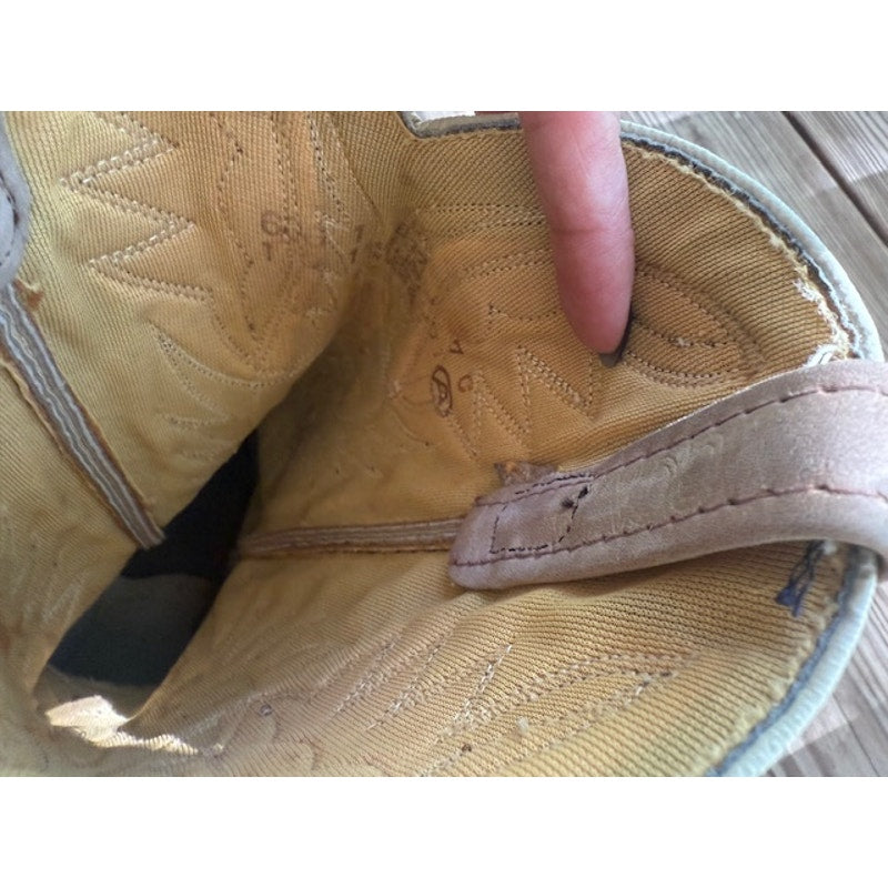 Vintage Acme Brown and Tan Cowboy Boots Size 7