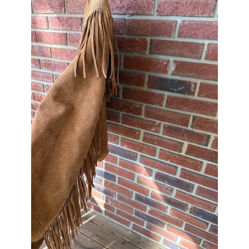 Pioneer Wear Fringe Cropped Jacket Size 14