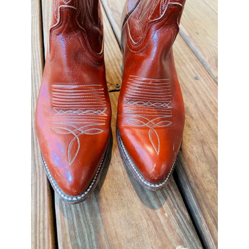 Vintage Ralph Lauren Western Cowboy Boots - Size 8.5