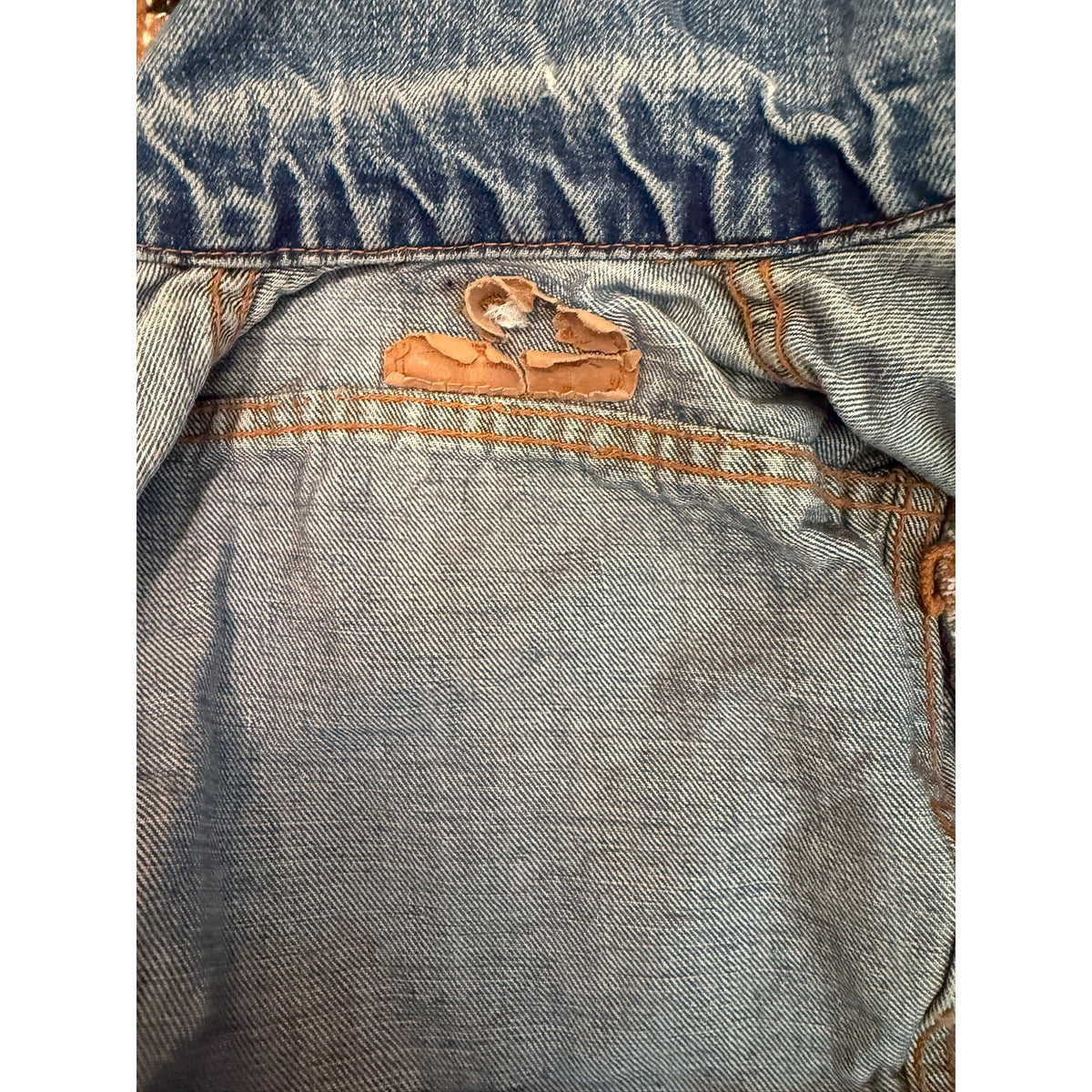 Vintage Levi's Denim Jacket Toddler Size Approx 2T PTP 13"
