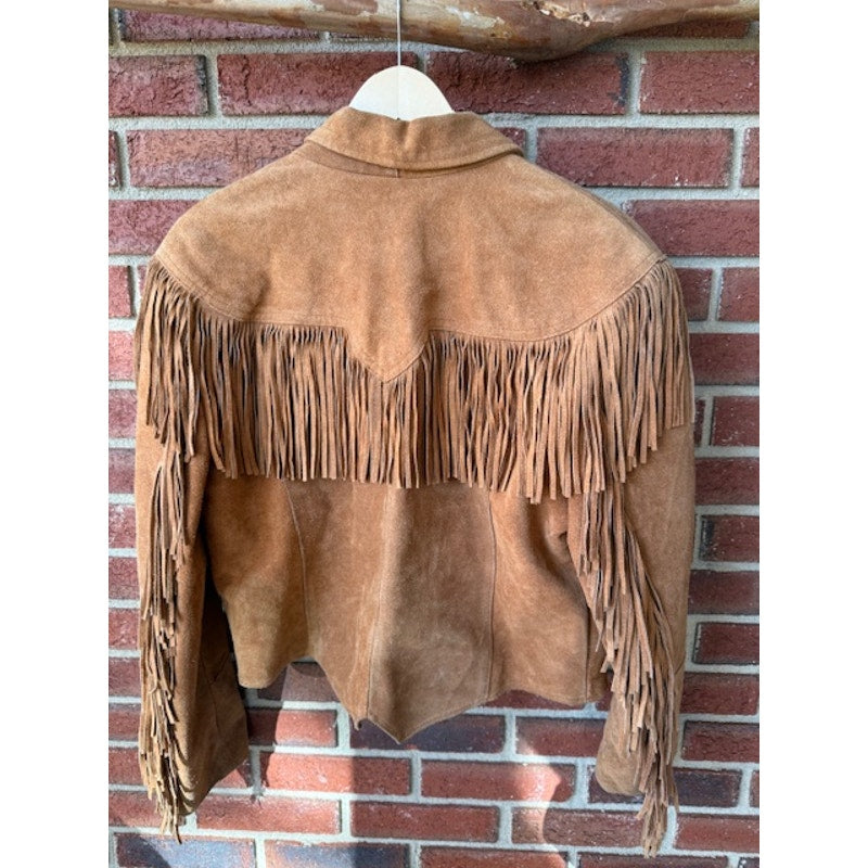 Pioneer Wear Fringe Cropped Jacket Size 14