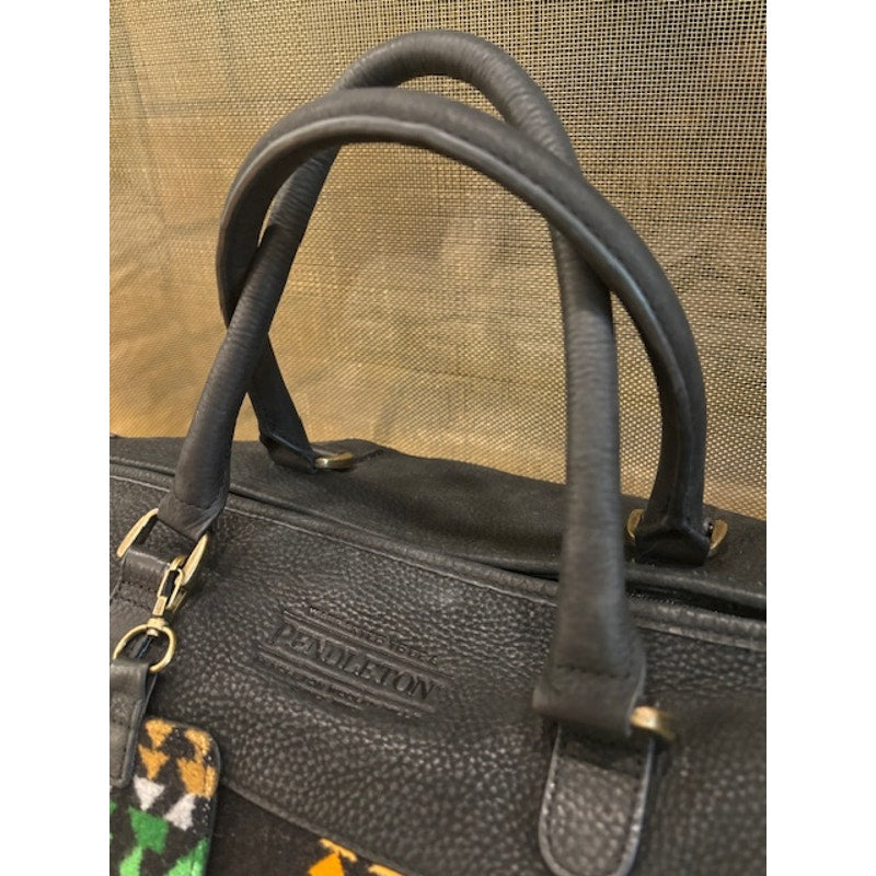 Vintage Pendleton Southwestern Blanket Wool Weekender Duffel Bag