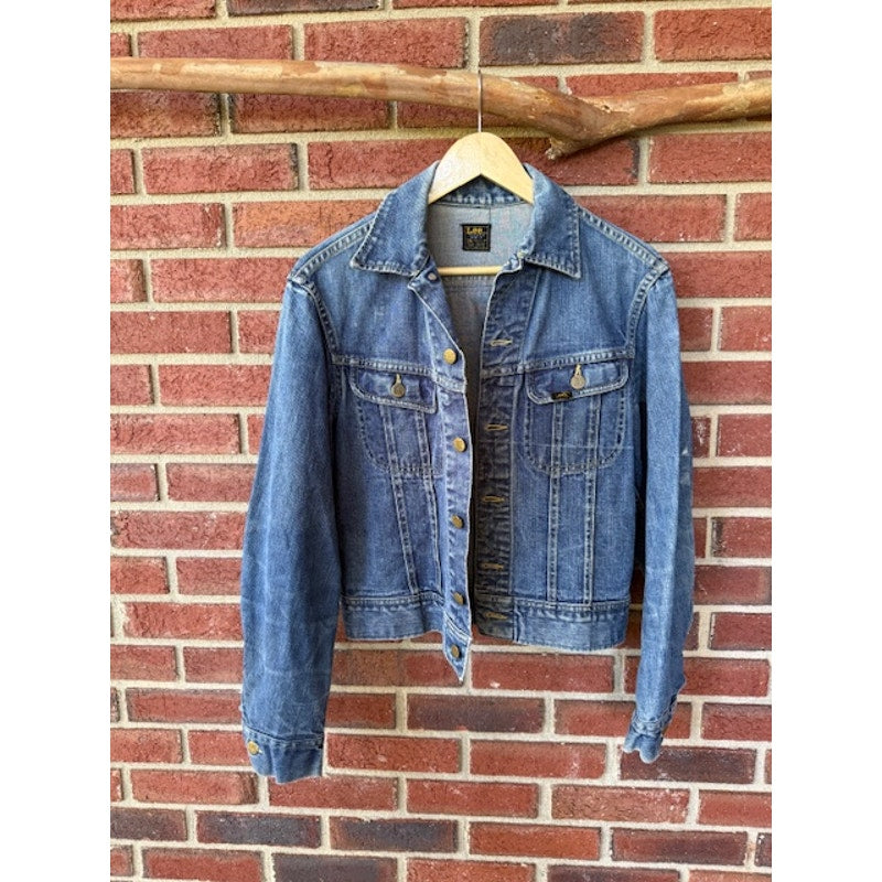 Vintage Southwestern Lee Denim Jacket - Size 36 - Small