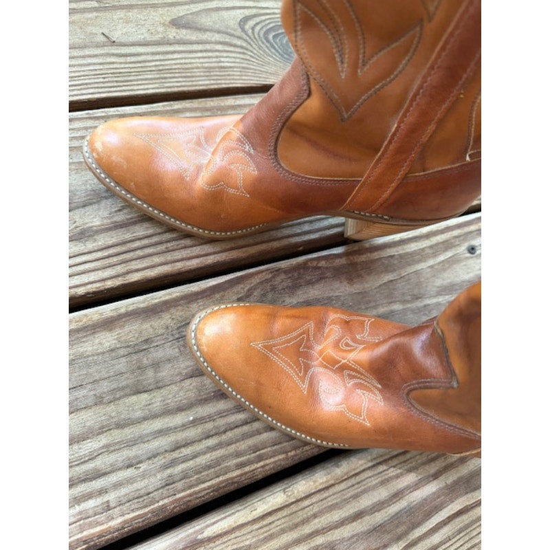 Vintage Capezio Cowboy Boots Size 8