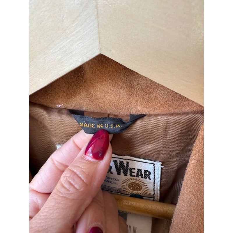 Pioneer Wear Fringe Cropped Jacket Size 14