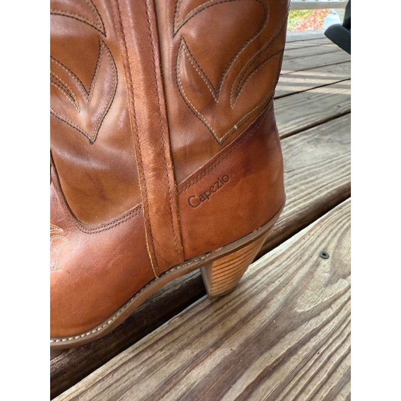 Vintage Capezio Cowboy Boots Size 8