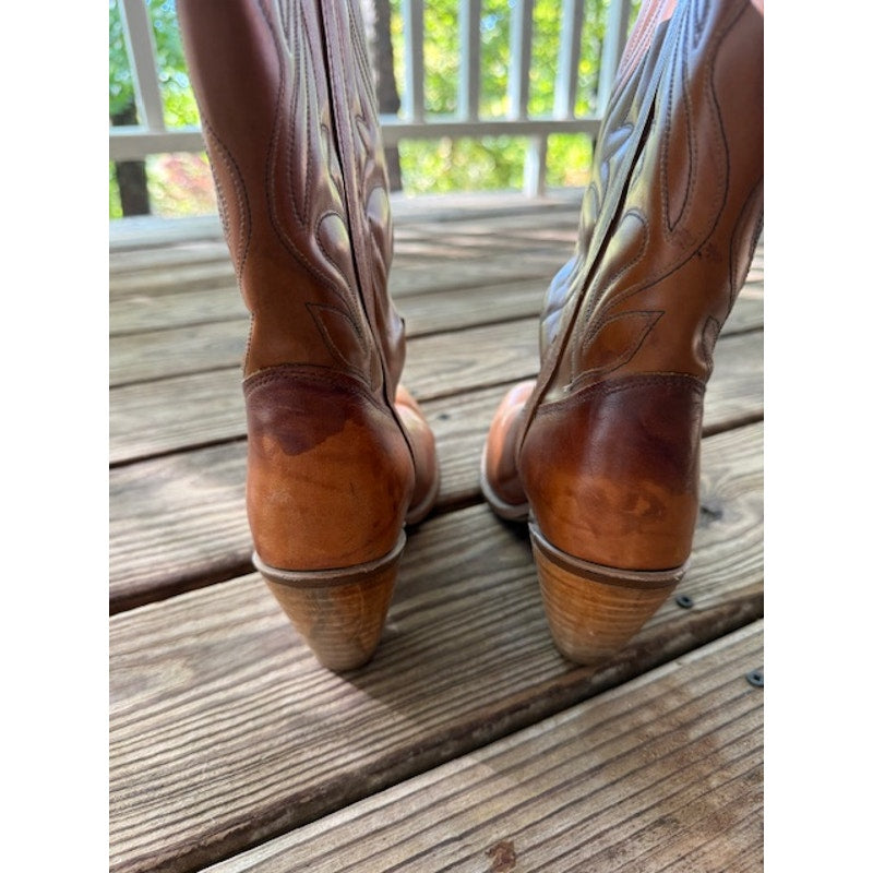 Vintage Capezio Cowboy Boots Size 8