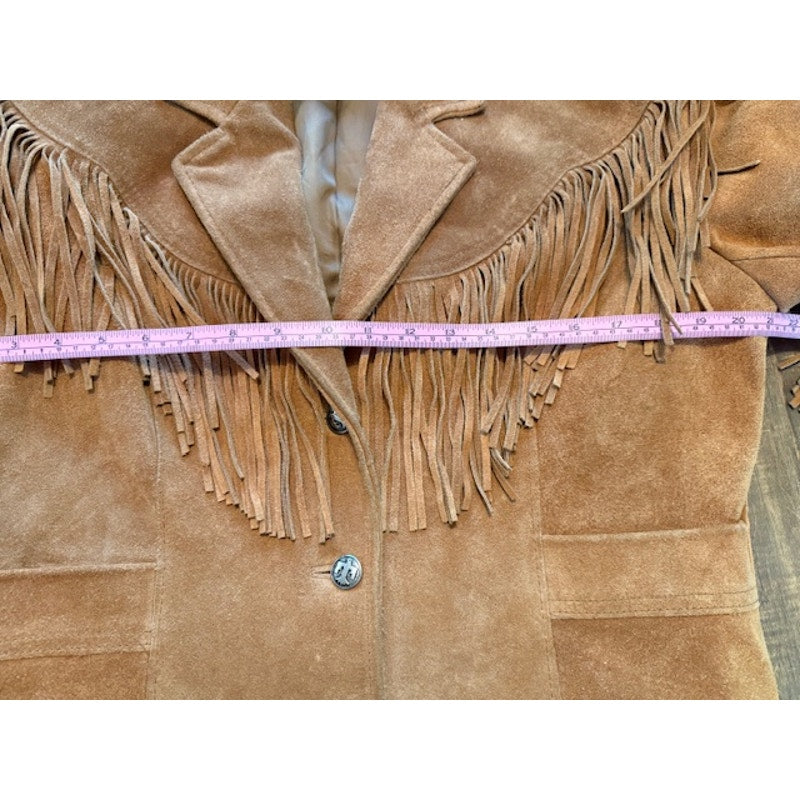 Pioneer Wear Fringe Cropped Jacket Size 14