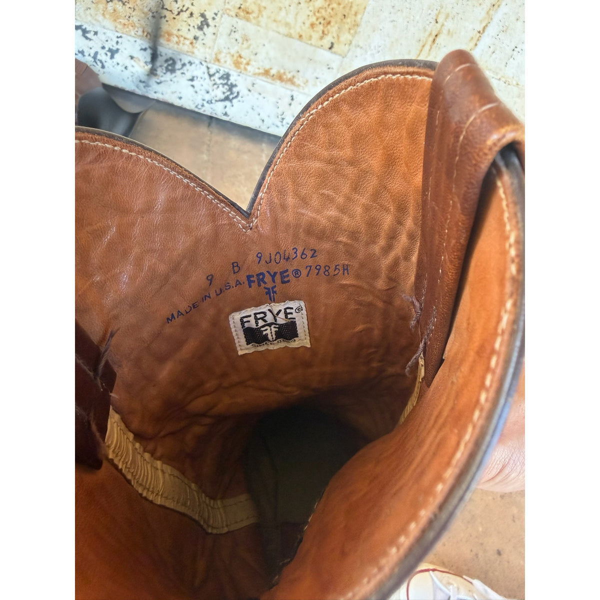 Vintage Brown Frye Boots Size 9