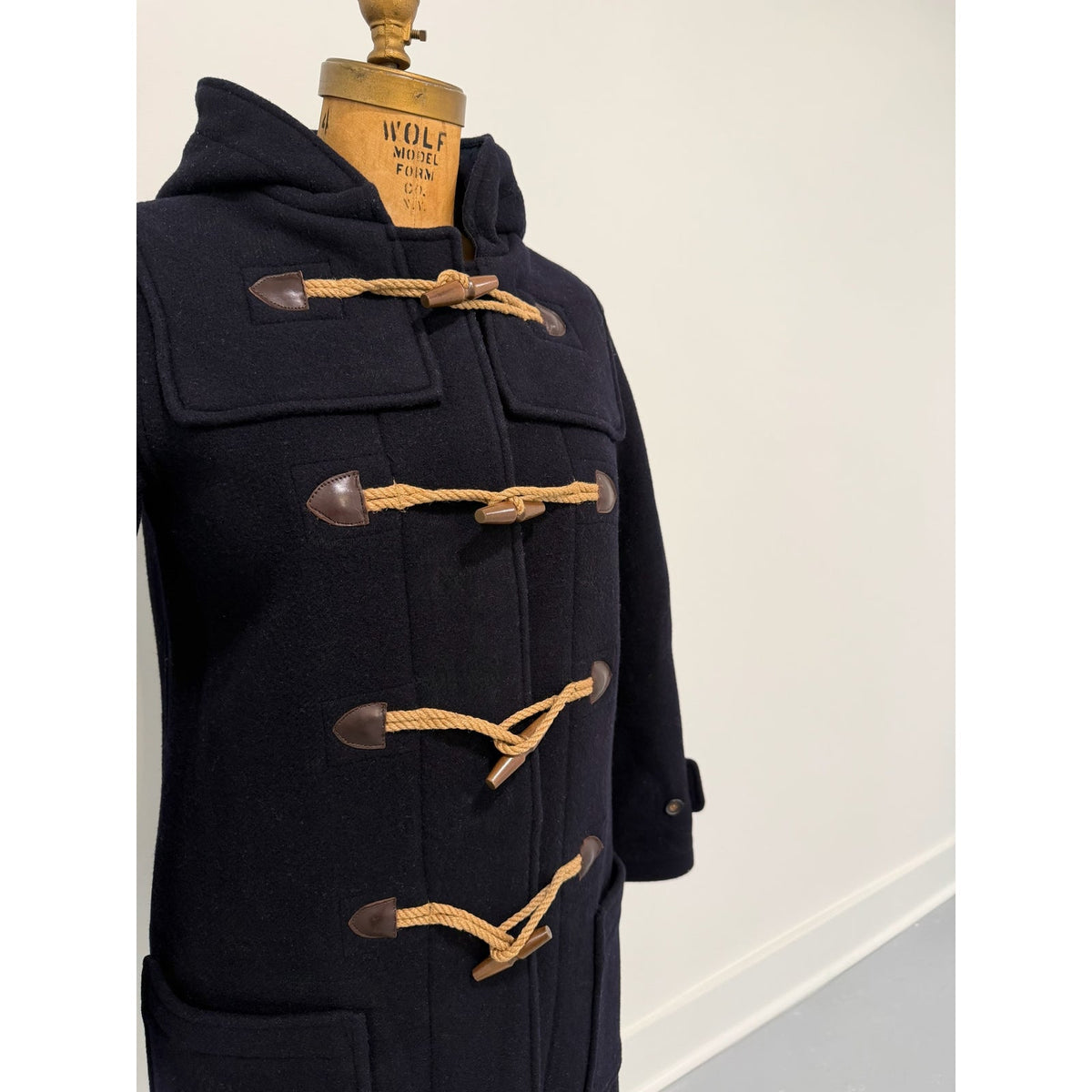 Ralph Lauren Wool Toggle Coat Size Small - PTP Approx 20 Inches