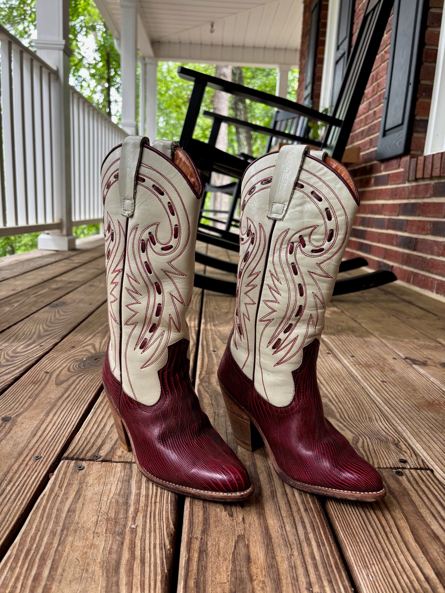 Vintage Rodolfo Valentino Cowboy Boots - 5.5