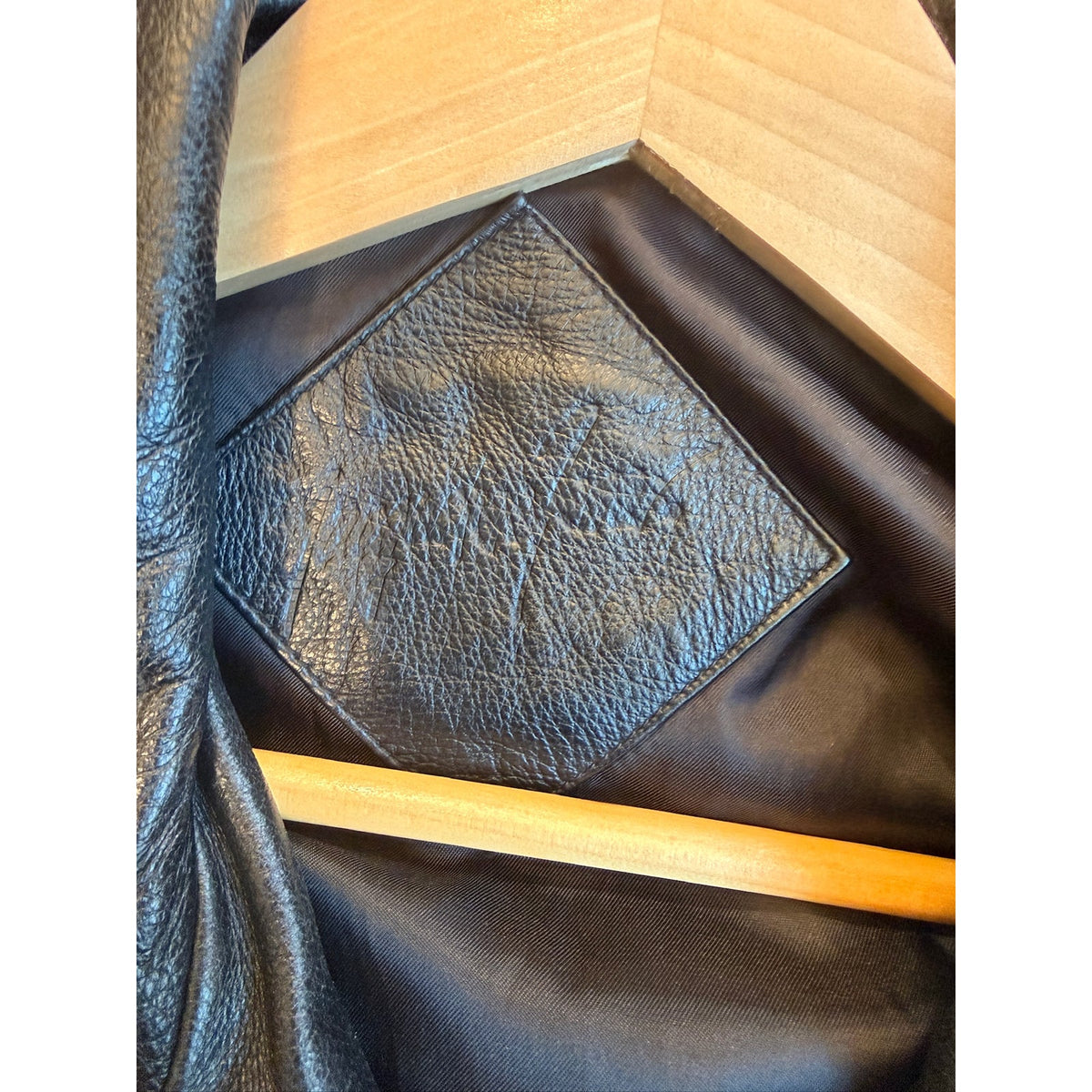 Vintage Jaclyn Ferrar Leather Jacket Size Medium - PTP Approx 20 - Black