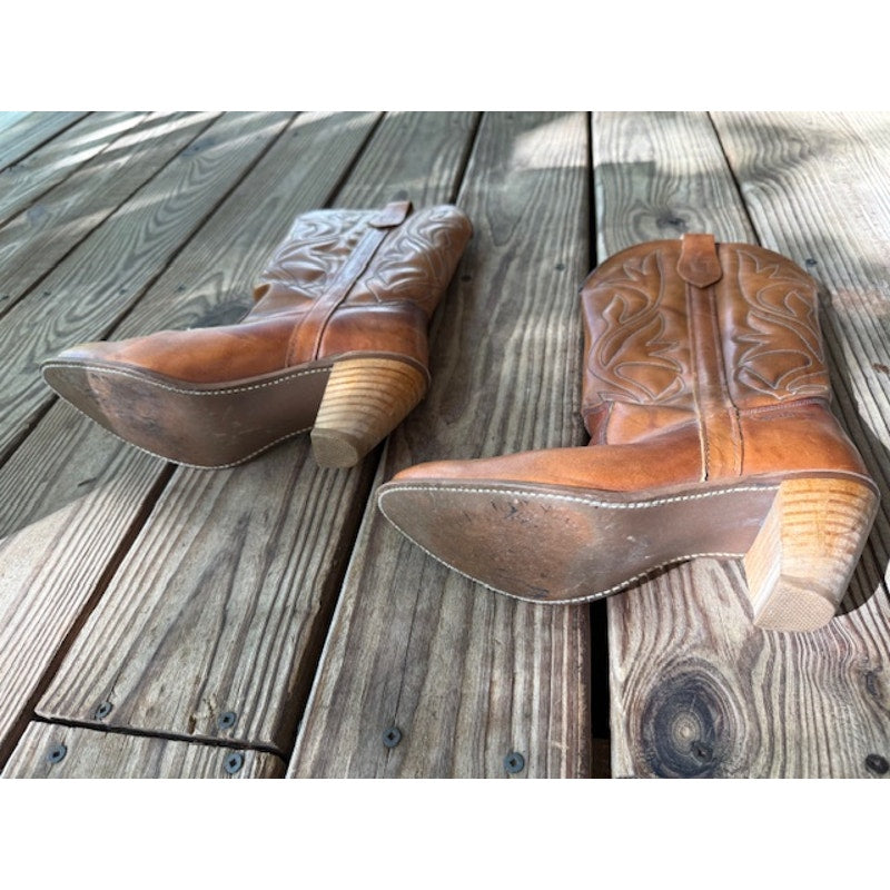 Vintage Capezio Cowboy Boots Size 8