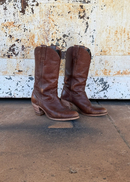 Vintage Brown Frye Boots Size 9