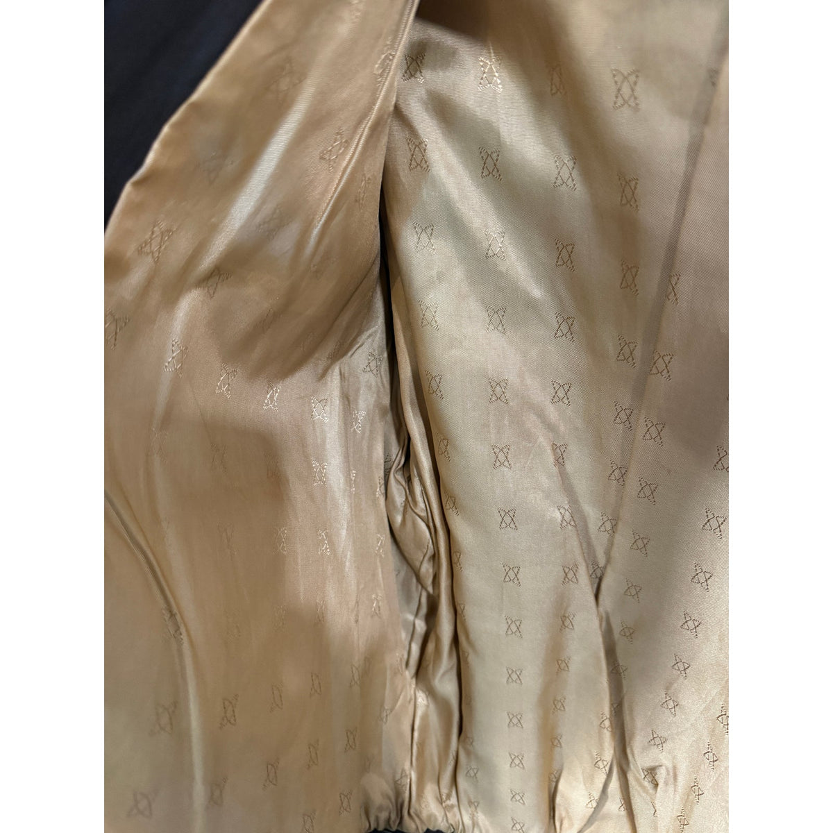 Vintage 70's Chocolate Brown Suede Leather Bomber Jacket Men's 42 - Fits like M/L PTP 22