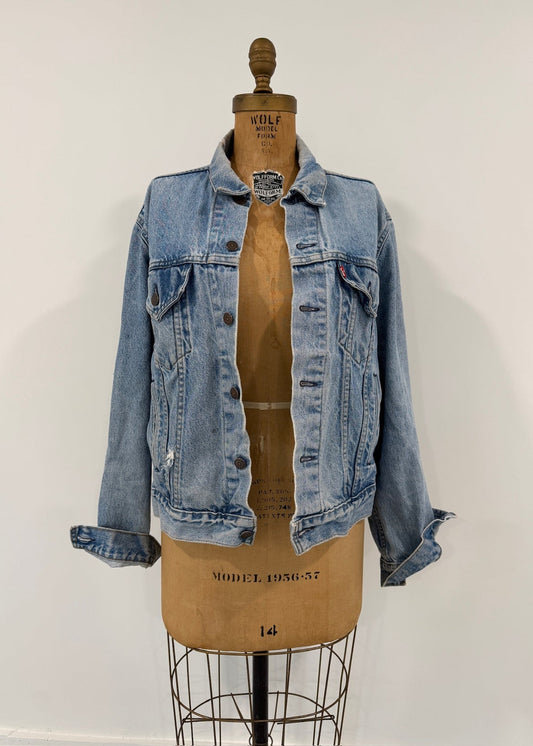 Vintage Levi's Denim Jacket Approx Size L PTP 22