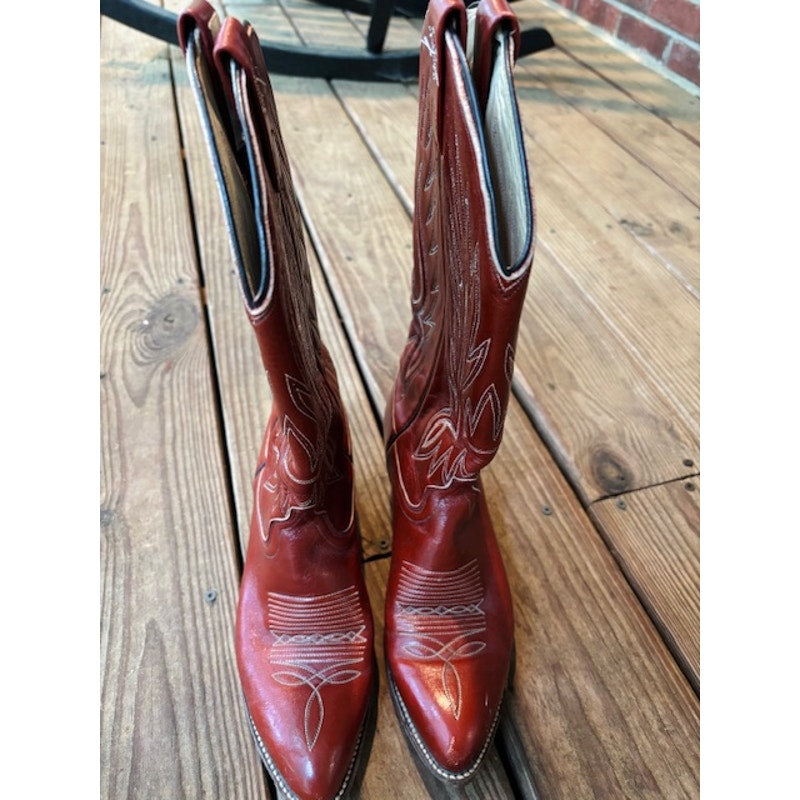 Vintage Ralph Lauren Western Cowboy Boots - Size 8.5
