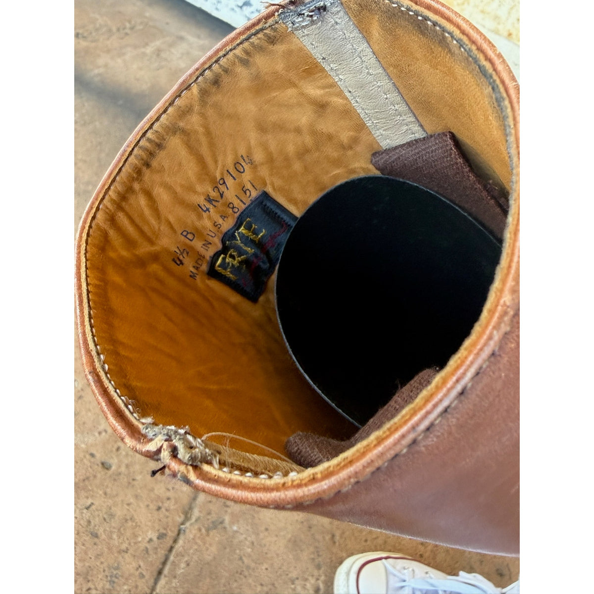 Vintage Frye Campus Boots - Brown Size 4 1/2