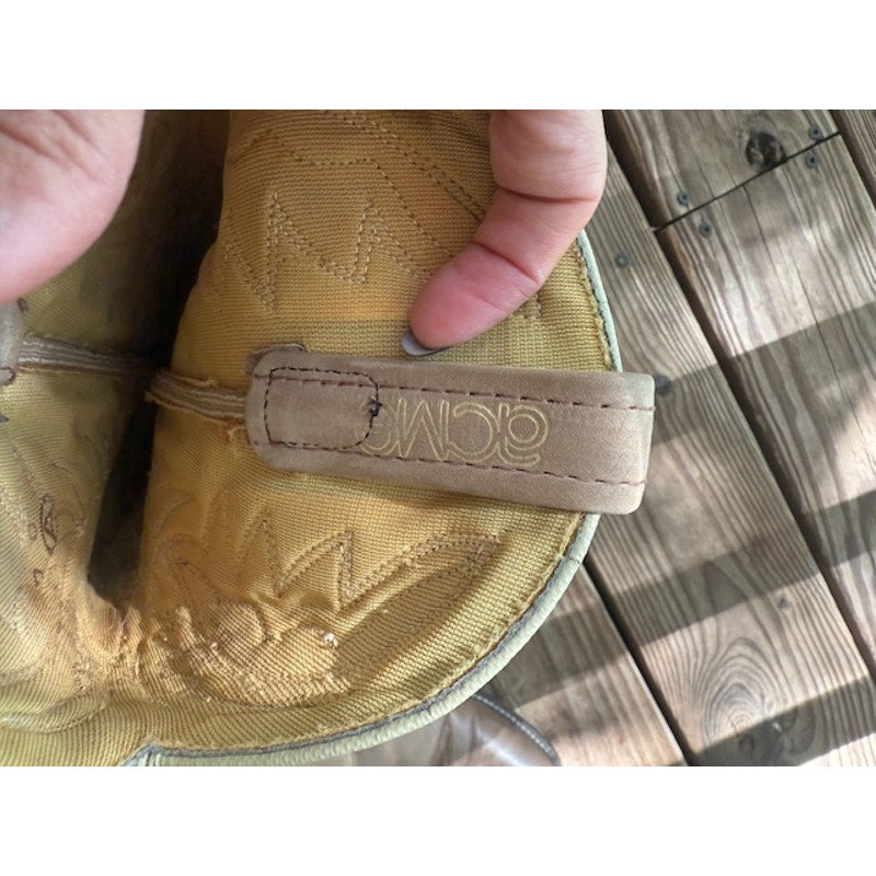 Vintage Acme Brown and Tan Cowboy Boots Size 7