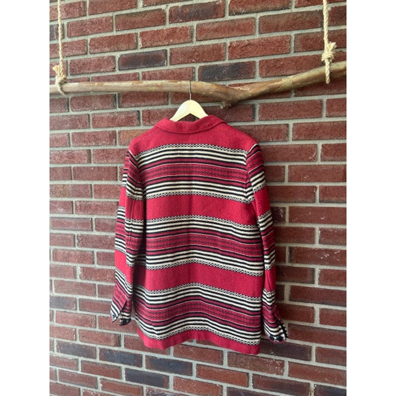 Vintage Ralph Lauren Safari Blanket Barn Jacket Size Large